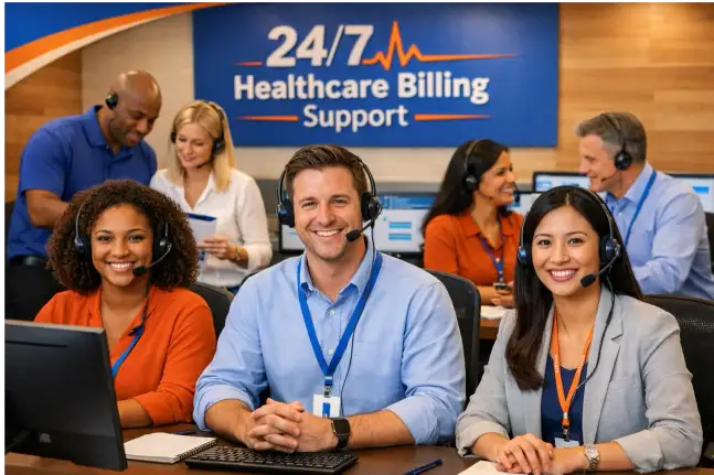Home 3 Medical billing front desk support services